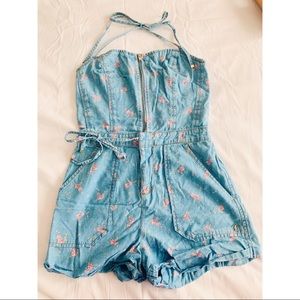 Summer Floral Romper